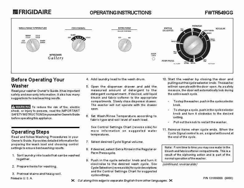 Frigidaire Washer FWTR549GG-page_pdf